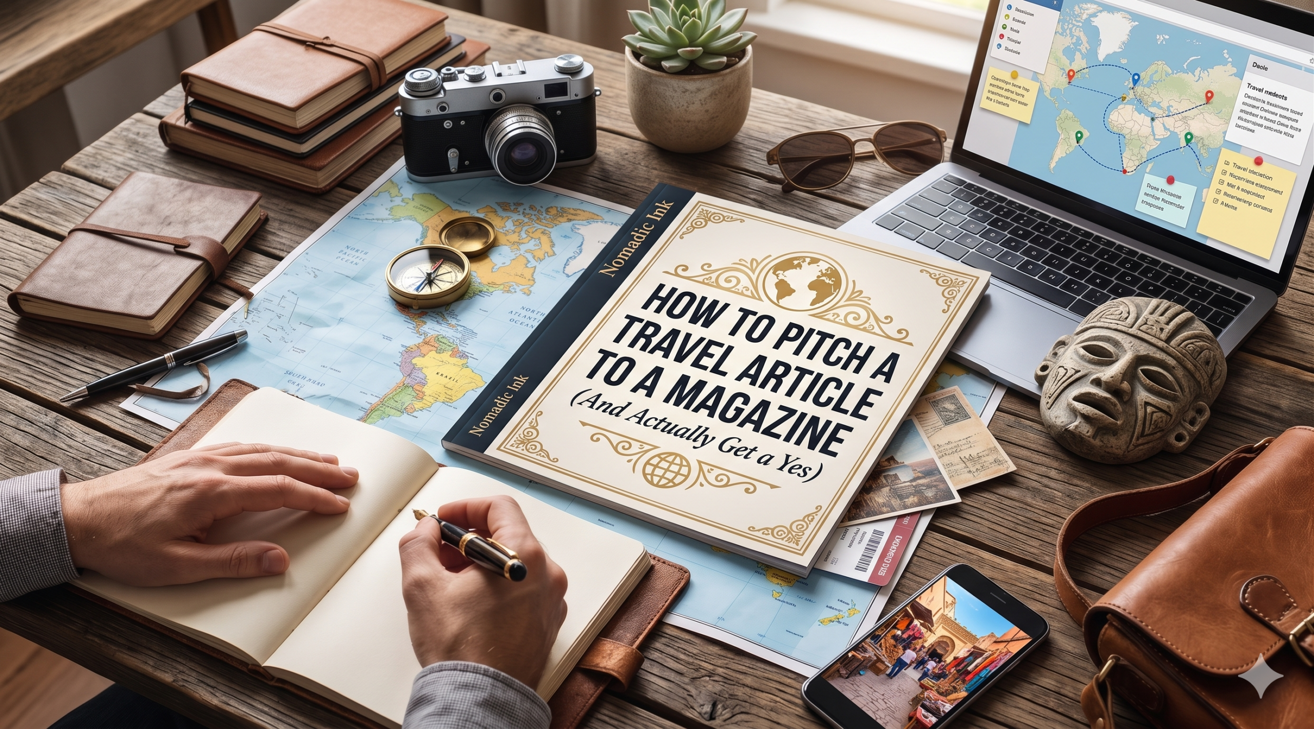 How to Pitch a Travel Article to a Magazine (And Actually Get a Yes)